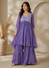 Tew Georgette With Embroidery Work Readymade Suits Collections